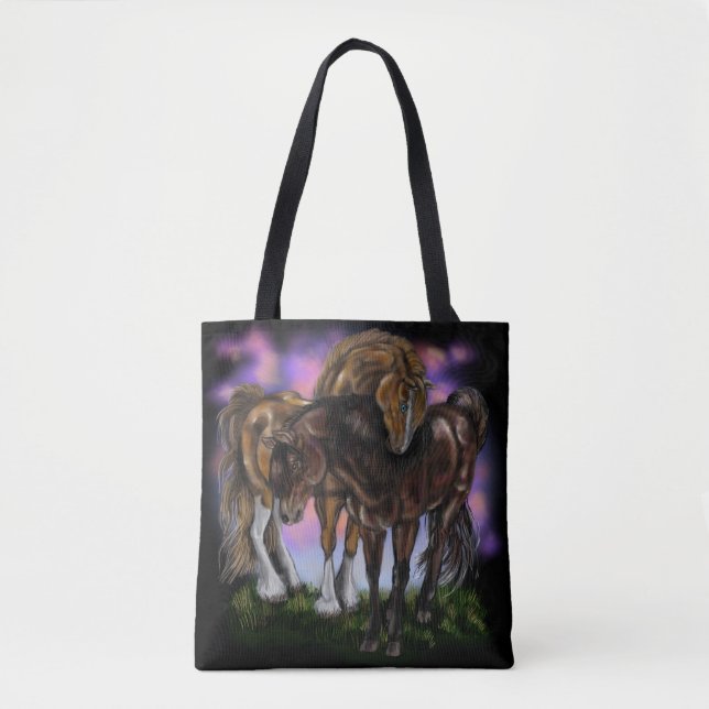 Bolso De Tela Devoción equina (Anverso)