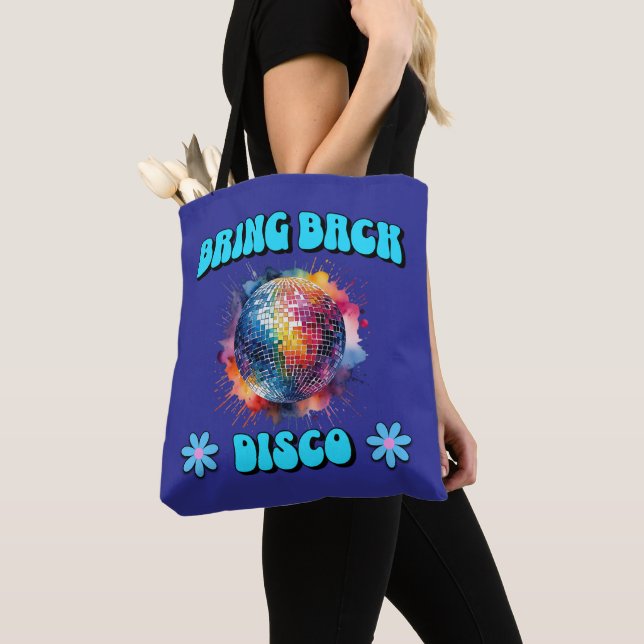 Bolso De Tela Devolver disco (Detalle)