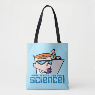 Bolso De Tela Dexter - ¡Qué Buen Día Para La Ciencia!