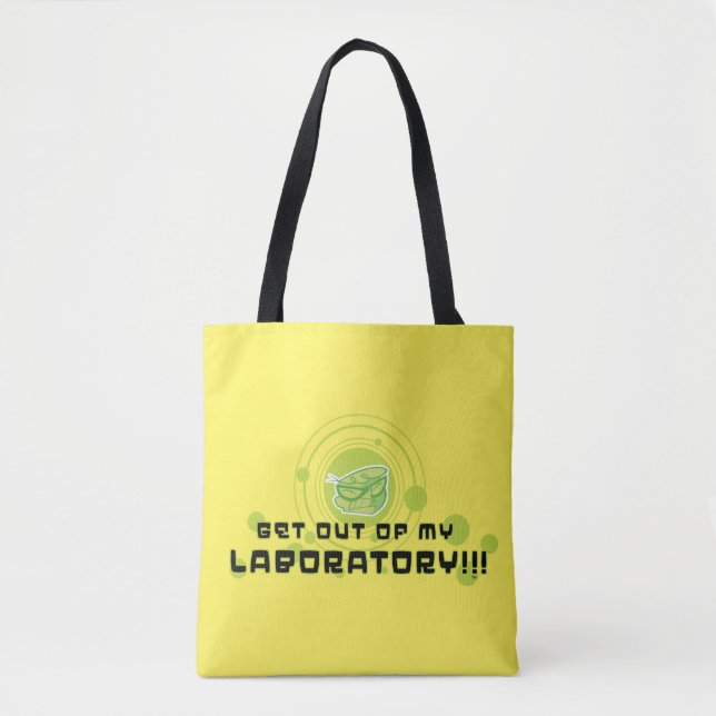 Bolso De Tela Dexter - ¡¡¡Sal De Mi Laboratorio!!! (Anverso)