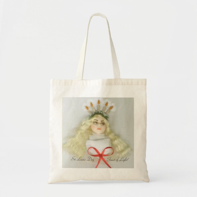 Bolso De Tela Día 177 JL Biel de St Lucia (Frente)
