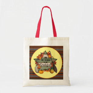 Bolso De Tela Día de Acción de Gracias, bella colección de otoño