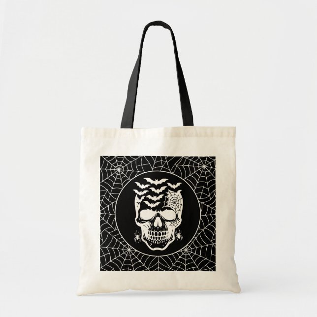Bolso De Tela Día de brujas  (Frente)