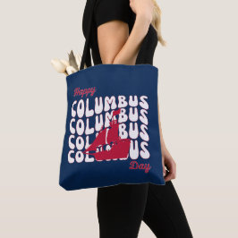 Bolso De Tela Día de Cristóbal Colón