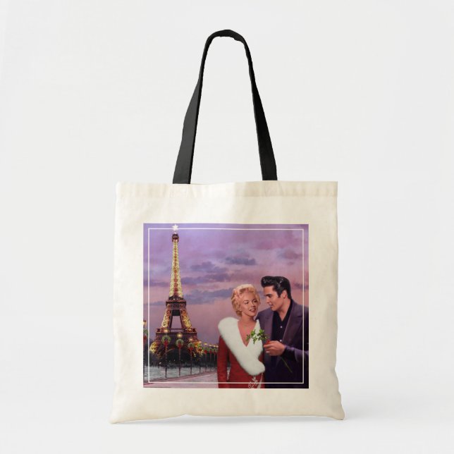 Bolso De Tela Día de fiesta de París (Frente)