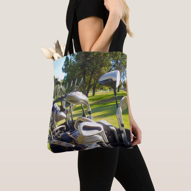 Bolso De Tela Día de Golf fuera Wahoo, (Detalle)
