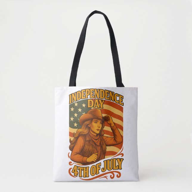 Bolso De Tela Día de la Independencia (Anverso)
