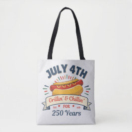 Bolso De Tela Día de la Independencia 4 de Julio Único