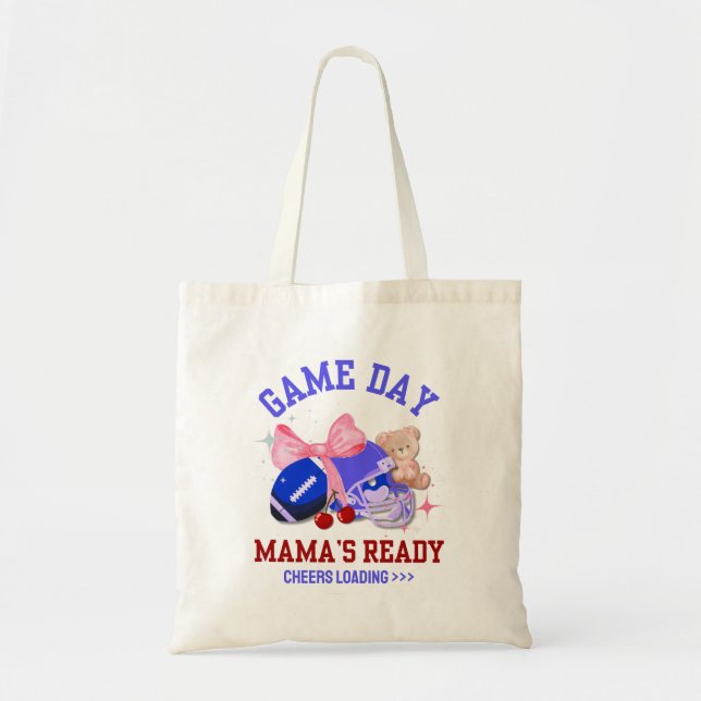 BOLSO DE TELA DÍA DE LA MAMÁ, EL DÍA DE LA MAMÁ (Frente)