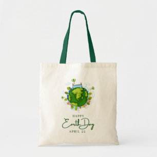 Bolso De Tela Día de la Tierra
