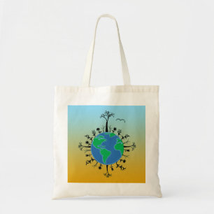 Bolso De Tela Día de la Tierra