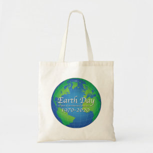 Bolso De Tela Día de la Tierra 50 Aniversario de 2020