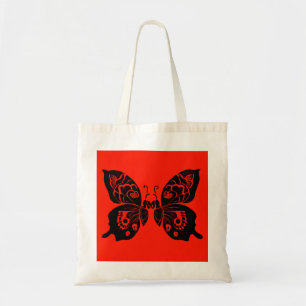 Bolso De Tela Día de las mariposas muertas Woodcut 4