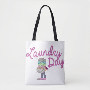 Bolso De Tela Día de lavado