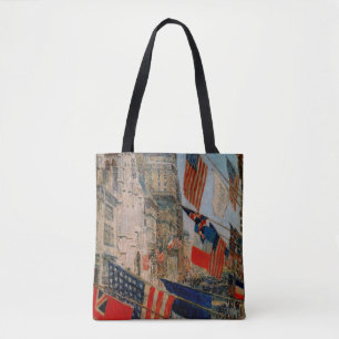 Bolso De Tela Día de los Aliados, mayo de 1917