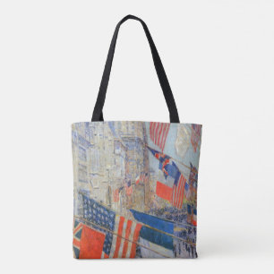 Bolso De Tela Día de los Aliados, mayo de 1917 por Childe Hassam