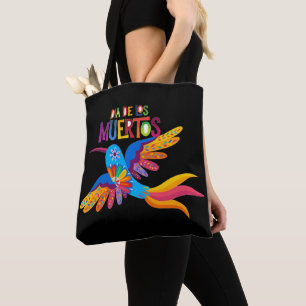 Bolso De Tela Dia De Los Muertos
