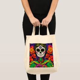 Bolso De Tela Día de los Muertos
