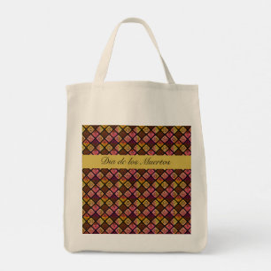 Bolso De Tela Día de los Muertos Boho Arte Folclórico Mexicano