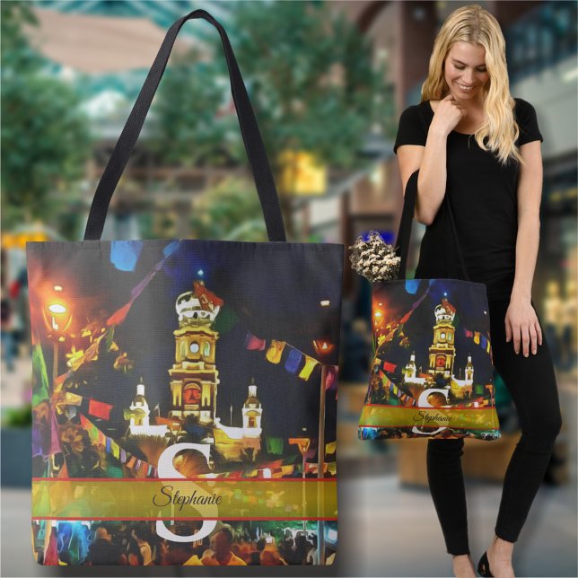 Bolso De Tela Dia de Los Muertos PV-190130 (Subido por el creador)