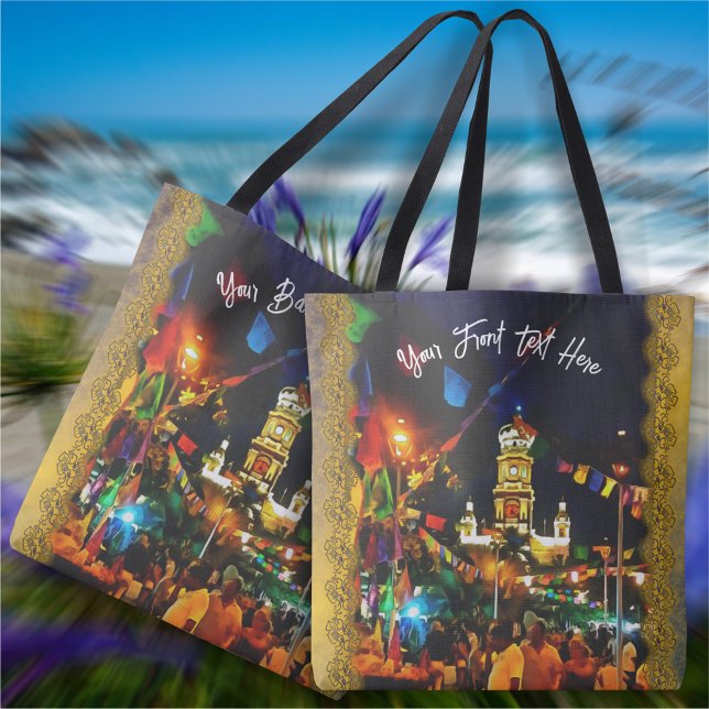 Bolso De Tela Dia de Los Muertos PV-190130 (Subido por el creador)