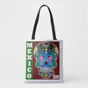 Bolso De Tela Día de Muertos 