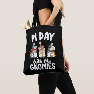 Bolso De Tela Día de Pi con mis Gnomies Divertida Matemática Mat