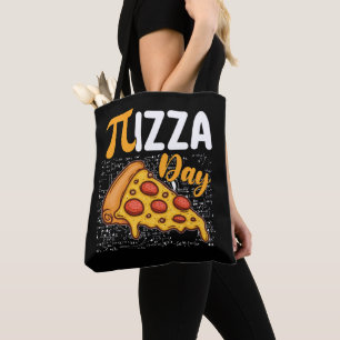 Bolso De Tela Día de Pizza Pi Amantes de la Matemática Matemátic