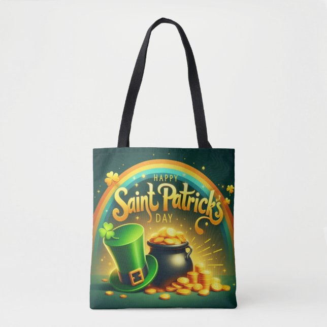 Bolso De Tela Día de San Patricio (Anverso)