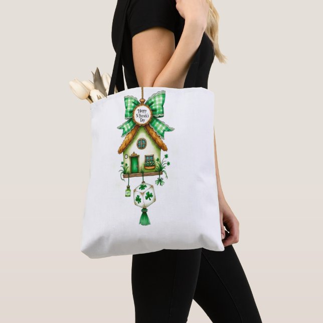 Bolso De Tela Día de San Patricio (Detalle)