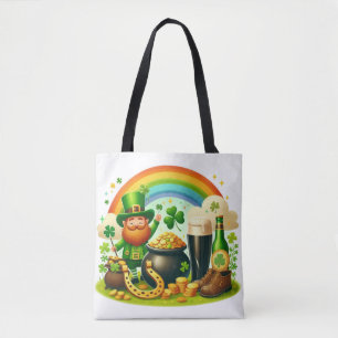 Bolso De Tela Día de San Patricio, bonito y caprichoso
