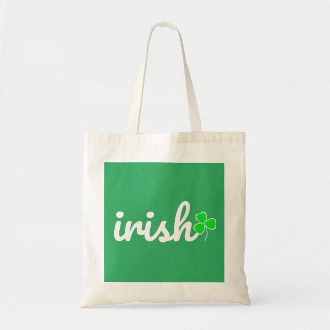 Bolso De Tela Día de San Patricio de Irlanda (Frente)