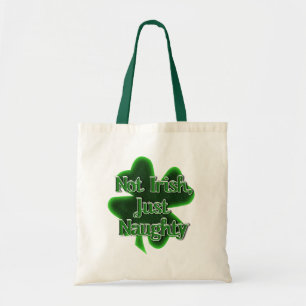 Bolso De Tela Día de San Patricio - No irlandés, solo travieso