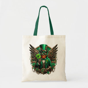 Bolso De Tela Día de San Patricio trébol steampunk