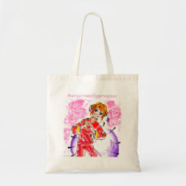 Bolso De Tela Día de San Valentín rosa y rojo Kagura Yato