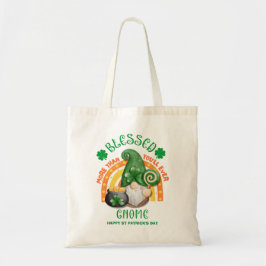 Bolso De Tela Día de Sta Patrocinadores Gnome Verde Irlandés