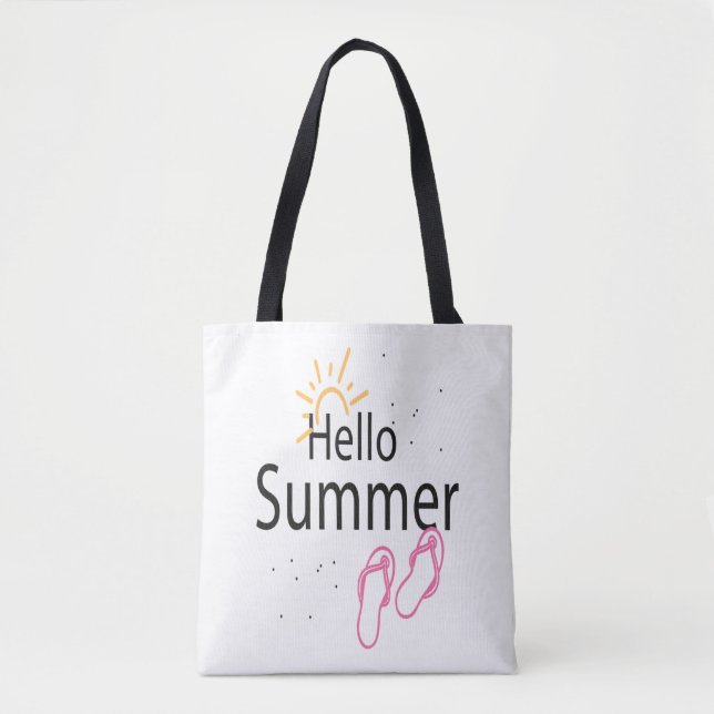 Bolso De Tela día de verano (Anverso)