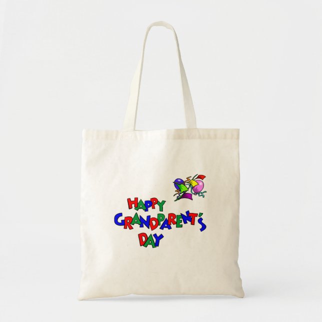 Bolso De Tela Día del abuelo - (Frente)