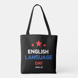 Bolso De Tela Día del Inglés