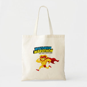 Bolso De Tela Día del maratón de Wisconsin