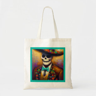 Bolso De Tela Día del Muerto 4