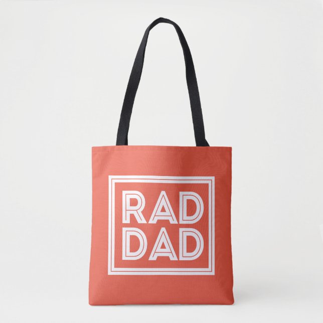 Bolso De Tela Día del padre - Papá loco (Anverso)