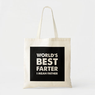 Bolso De Tela Día del Padre Retro Papá Mejor Pedo del Mundo Quie
