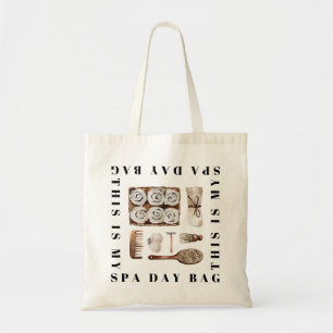 Bolso De Tela Día del Spa Autocuidado Moderno Basura Cero Cosm