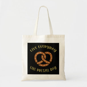 Bolso De Tela Día divertido de Pretzel suave