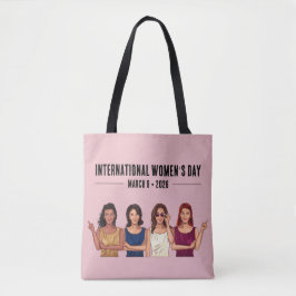 Bolso De Tela Día Internacional de la Mujer