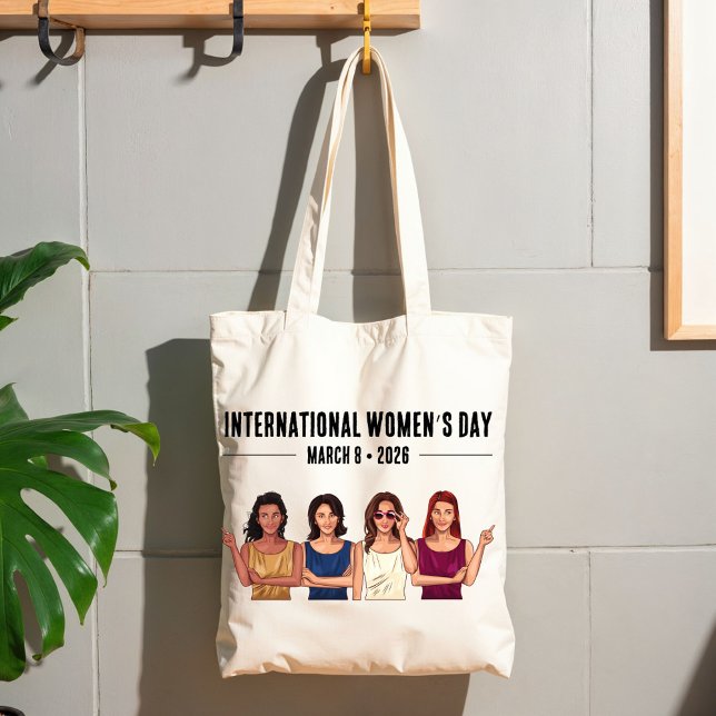 Bolso De Tela Día Internacional de la Mujer (Subido por el creador)