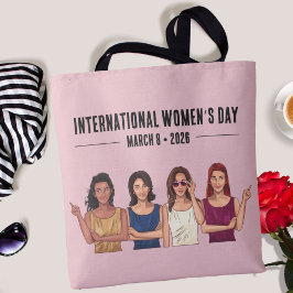 Bolso De Tela Día Internacional de la Mujer