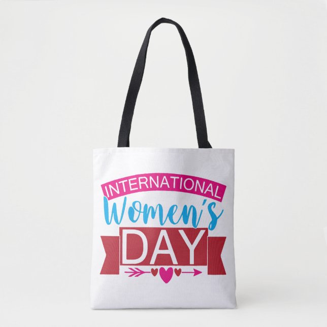 Bolso De Tela Día Internacional de la Mujer (Anverso)