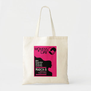 Bolso De Tela Día Internacional de la Mujer
